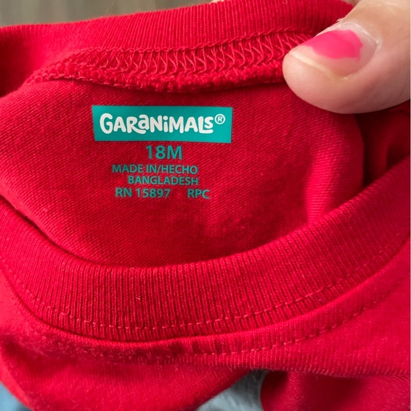 Sesame Street Gray and Red Short Sleeve Tees size 18 months - Picture 7 of 7